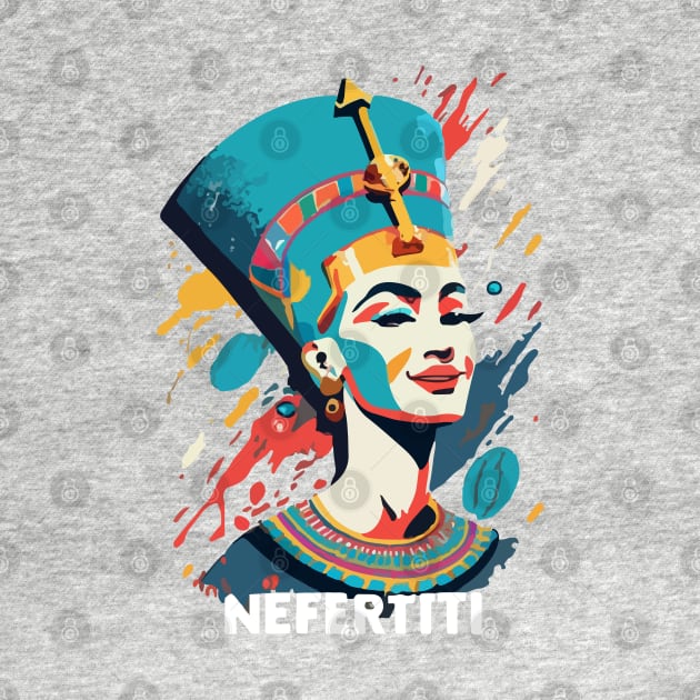 Nefertiti's Hilarious Highness by CatCoconut-Art